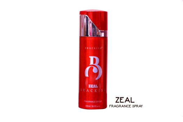 Brackish Zeal Fragrance Body Spray – Long Lasting Deodorant for Men & Women, 200ml