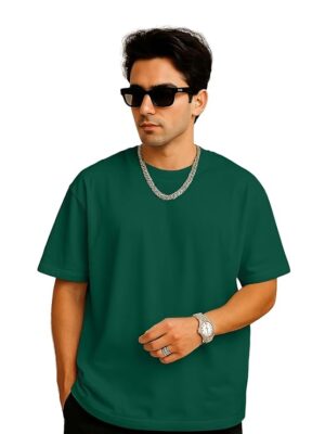 Men's Solid Color Cotton T-Shirt | Premium Casual Wear | Half Sleeve