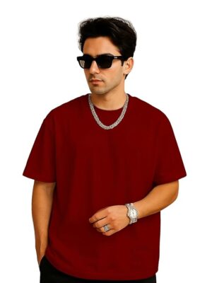 Men's Solid Color Cotton T-Shirt | Premium Casual Wear | Half Sleeve