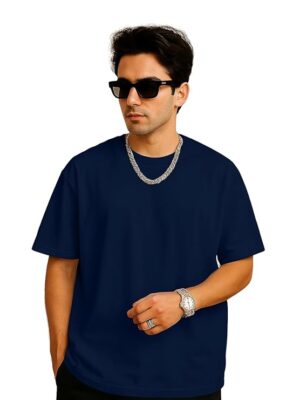 Men's Solid Color Cotton T-Shirt | Premium Casual Wear | Half Sleeve